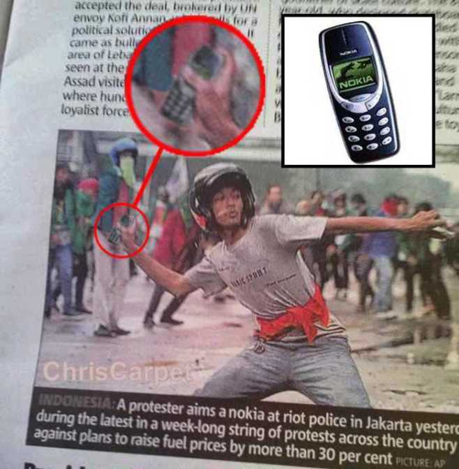Bahaya Handphone Nokia Lama